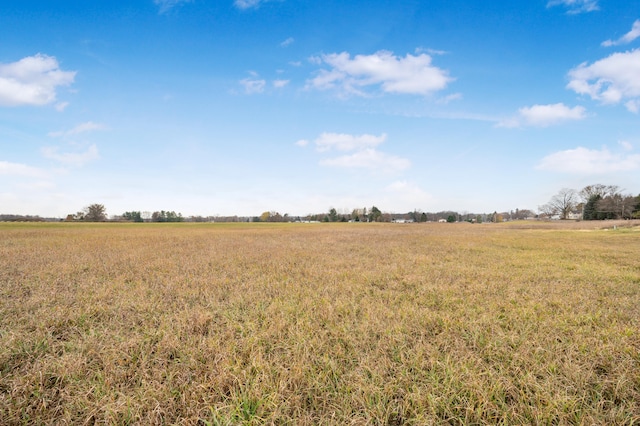 view of landscape with a rural view