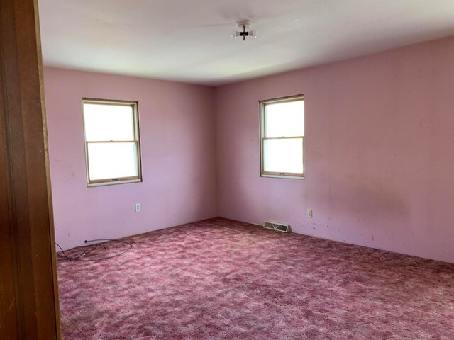 unfurnished room featuring carpet floors