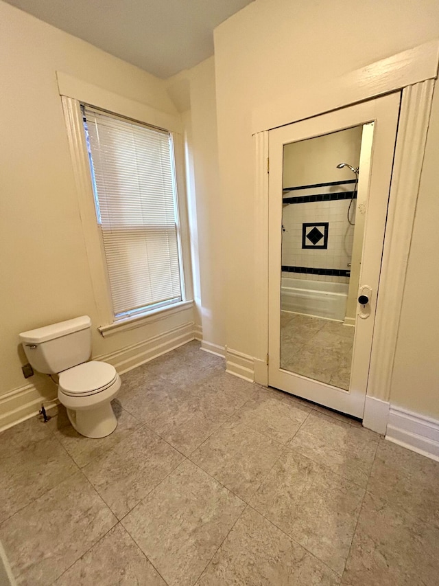 bathroom featuring toilet