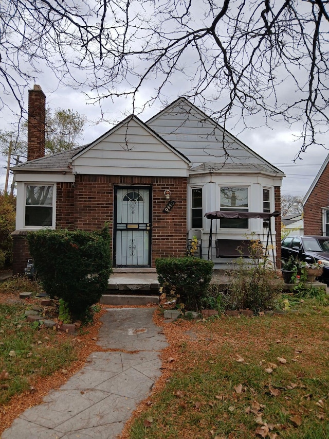 view of bungalow-style house