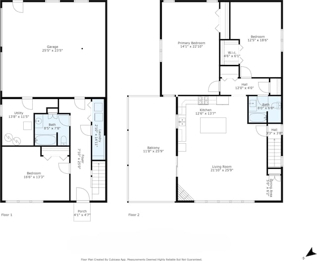 87 S Center St, Beulah, MI 49617 - home floor plan