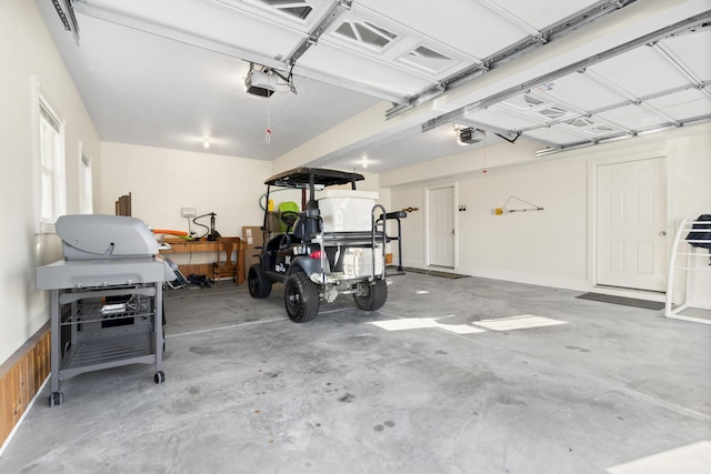 87 S Center St, Beulah, MI 49617 - garage with a garage door opener