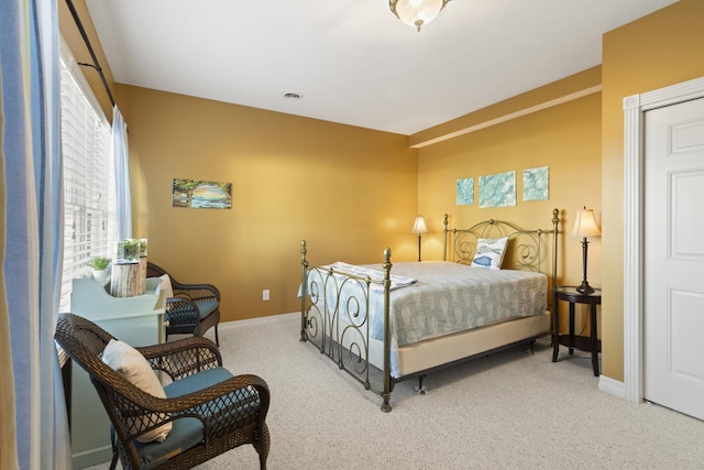 87 S Center St, Beulah, MI 49617 - carpeted bedroom featuring baseboards