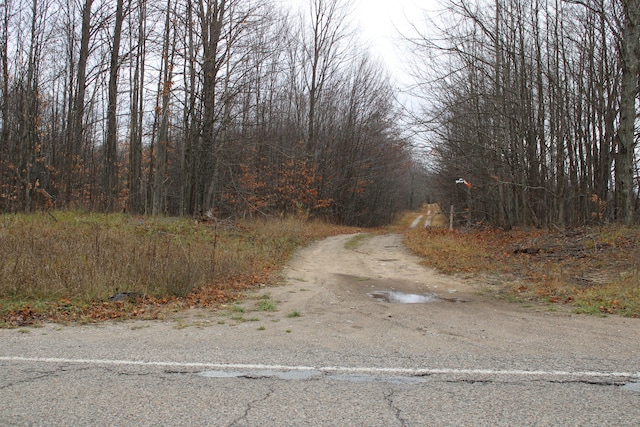 view of road