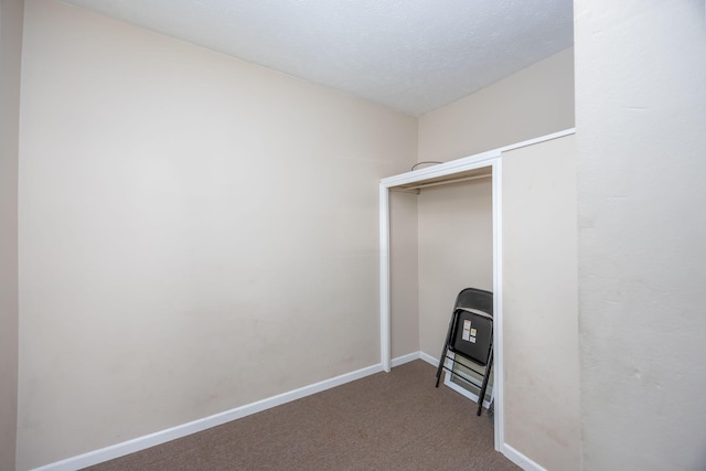 interior space featuring carpet floors