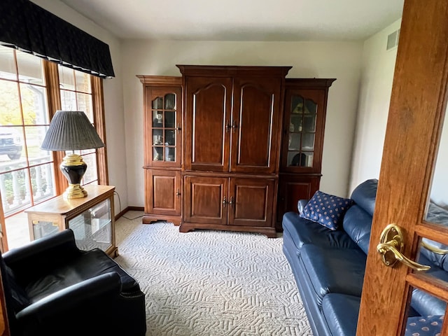 212 Saint Anne Ln, Monroe, MI 48162 - sitting room featuring light carpet