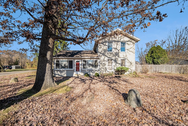 view of front of house