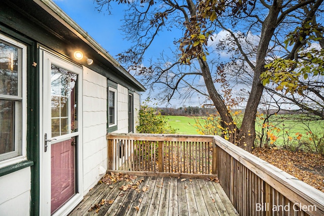 view of deck