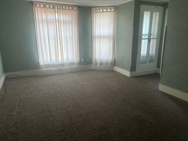 spare room with carpet flooring