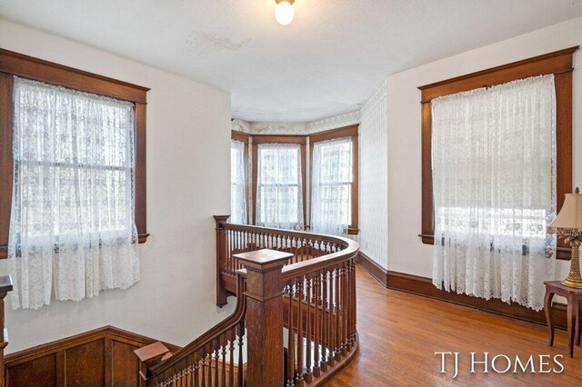 interior space featuring hardwood / wood-style flooring