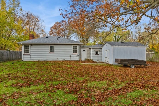 view of rear view of house