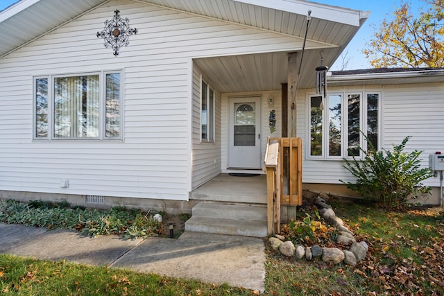 view of property entrance