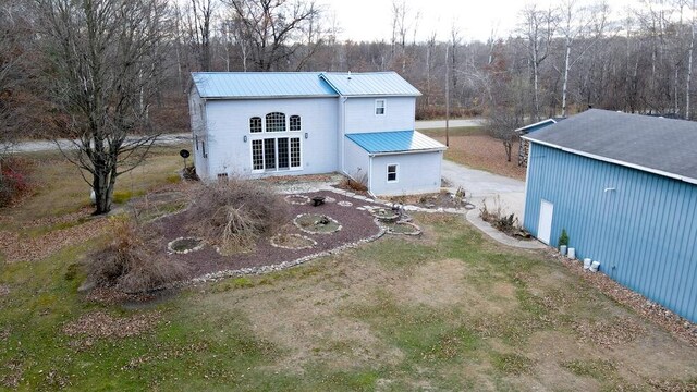 view of back of property