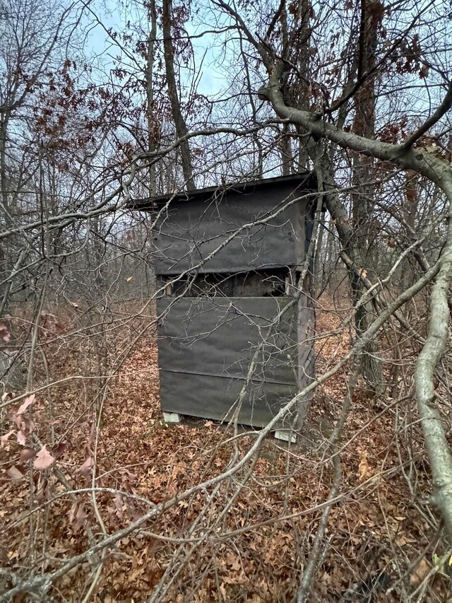 view of outdoor structure