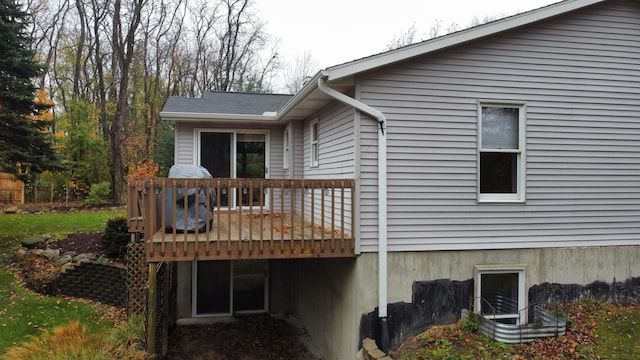 view of rear view of house