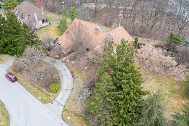 4489 Cranbrook Trl, Orchard Lake, MI 48323 - aerial view