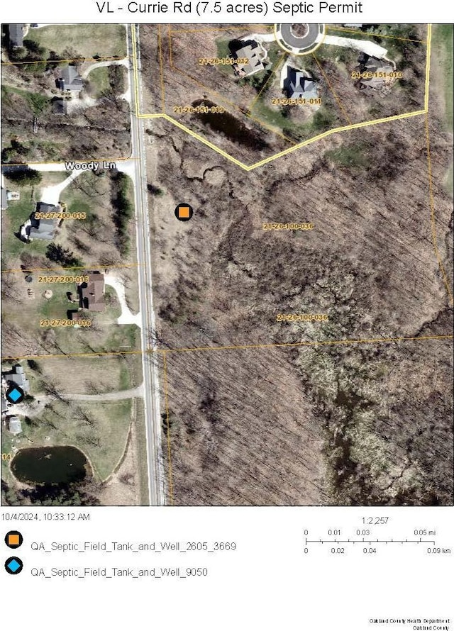 0000 Currie Rd, South Lyon MI, 48178 land for sale