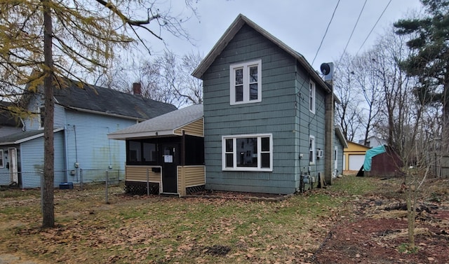 view of back of house