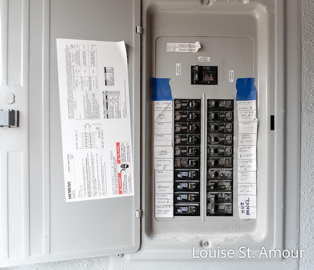 utilities featuring electric panel