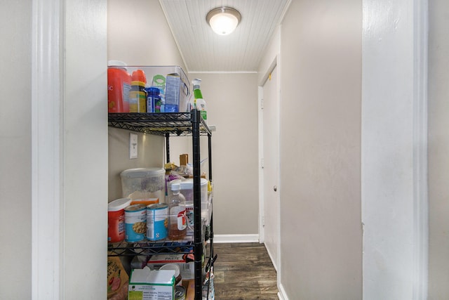 view of pantry