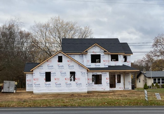 view of property in mid-construction