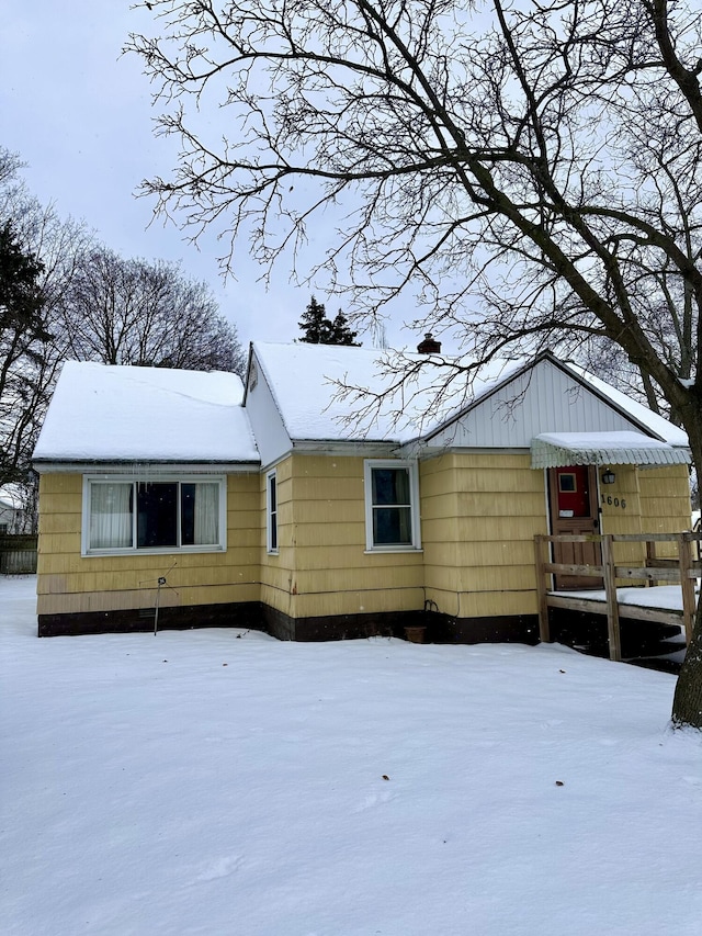 view of front of house