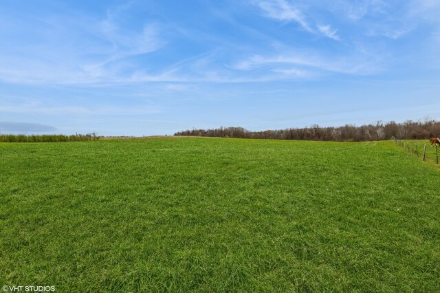 view of local wilderness featuring a rural view