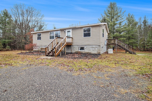 view of manufactured / mobile home