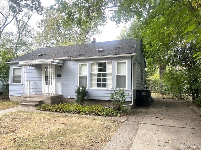 view of front of house