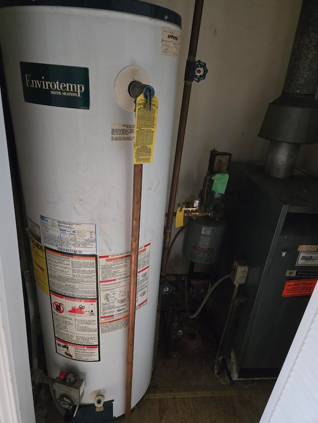 utilities with water heater