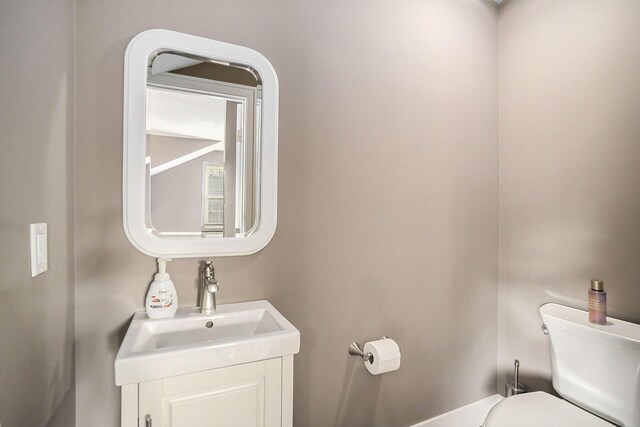18481 N Fruitport Rd, Spring Lake, MI 49456 - half bath with toilet and a sink