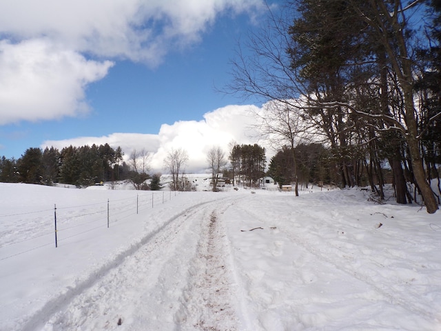 view of road