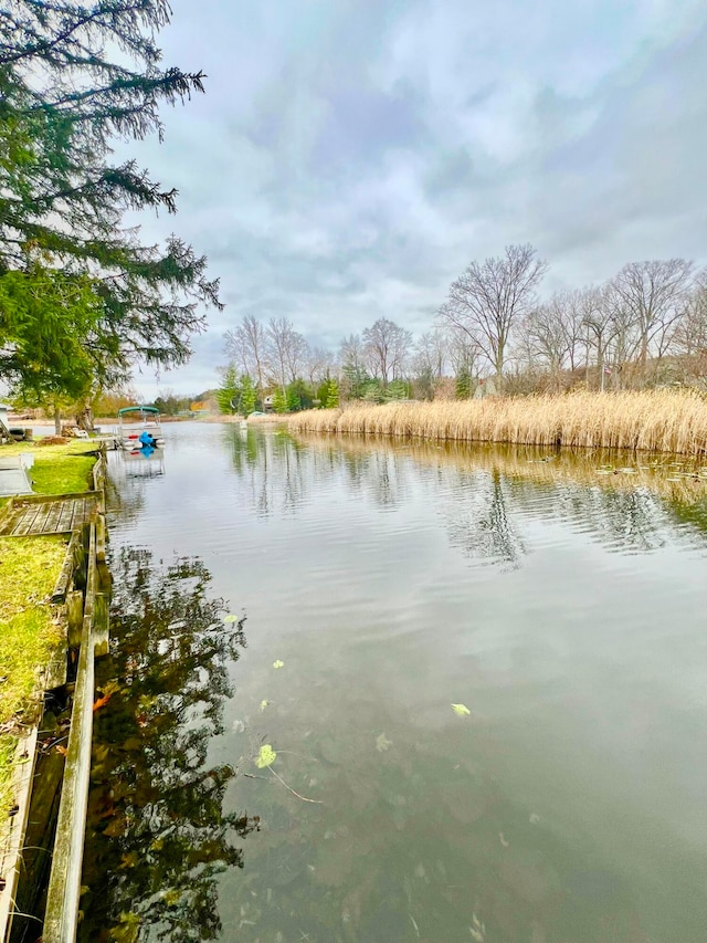 property view of water