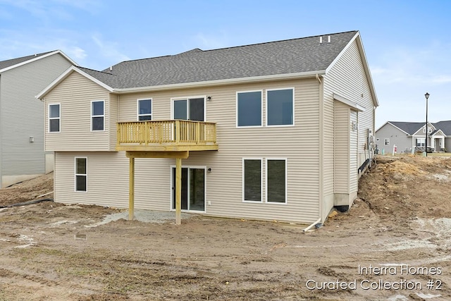 view of rear view of house