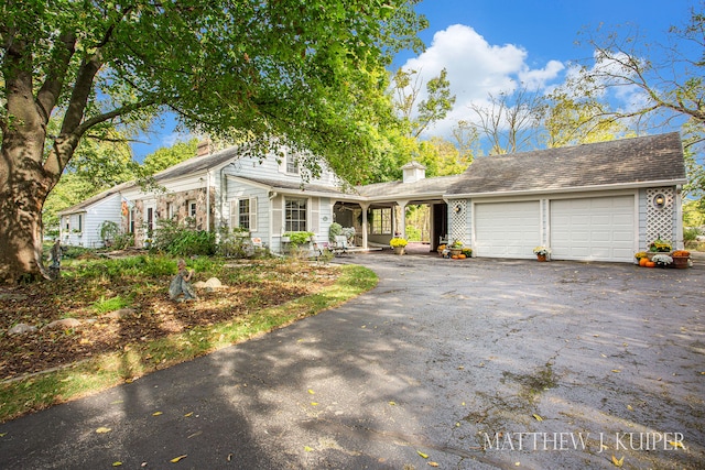 ranch-style house with a garage