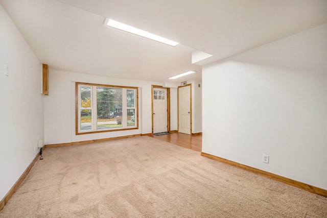 empty room with carpet floors