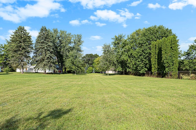 view of yard