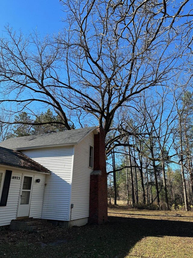 view of side of property