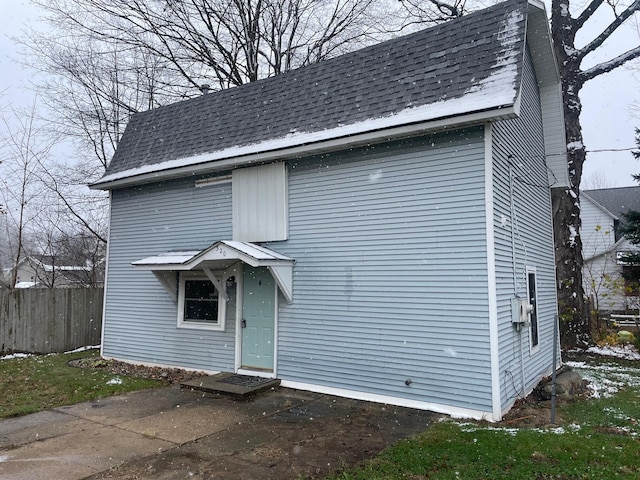 view of front of house