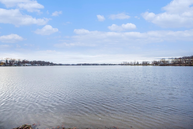 property view of water