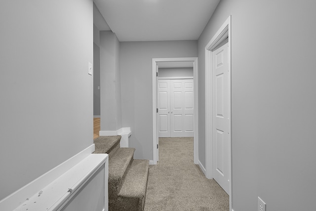 7564 13 Mile Rd NE, Rockford, MI 49341 - hallway featuring light carpet
