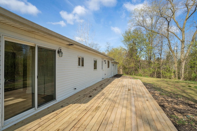 view of deck