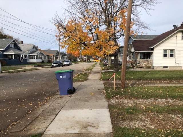 view of street