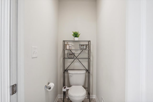 bathroom with toilet