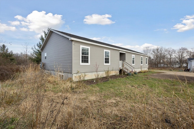 view of manufactured / mobile home