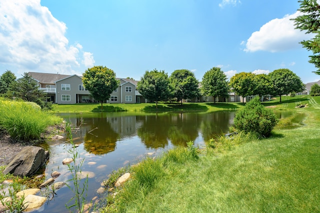 property view of water