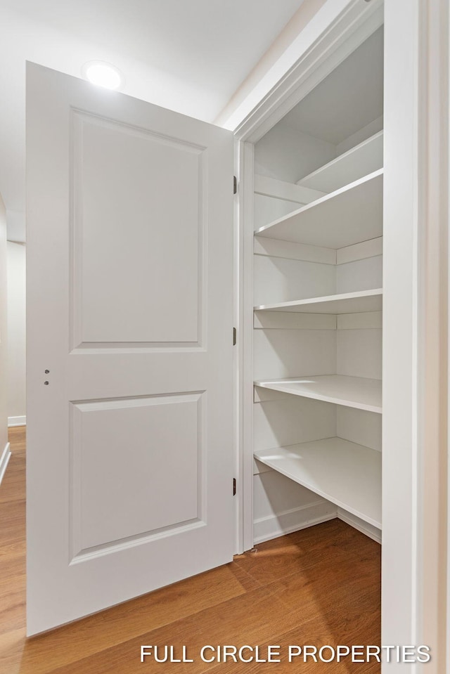 view of closet