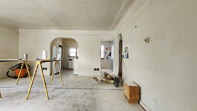 miscellaneous room with washer / dryer