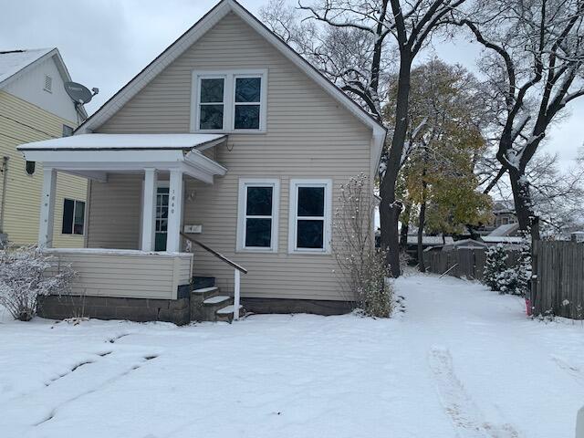 view of bungalow-style house