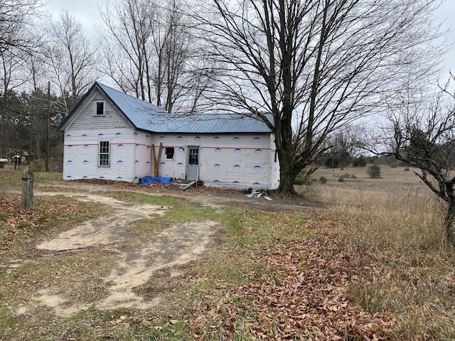 view of property exterior